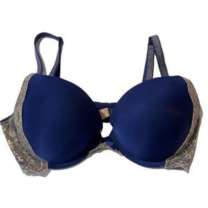 Women's Victoria's Secret Smooth & Lace Dream Angels Push Up Bra Size 34D